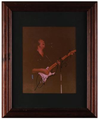 Lot #618 Eric Clapton Signed Photograph