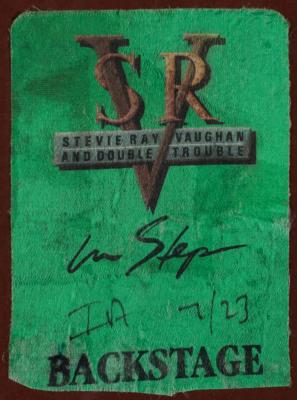 Lot #664 Stevie Ray Vaughan Signature - Image 3
