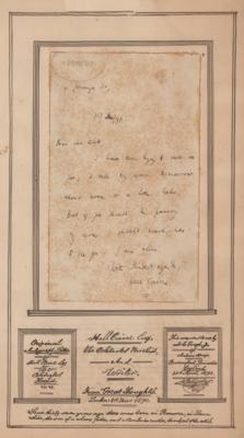 Lot #491 Hall Caine Autograph Letter Signed - Image 1