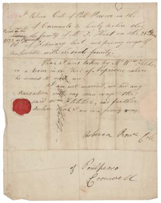 Lot #464 Lord Byron Autograph Letter Signed - Image 2