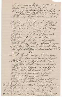 Lot #329 Civil War: Private Dalzell Autograph Manuscript Signed - Image 2