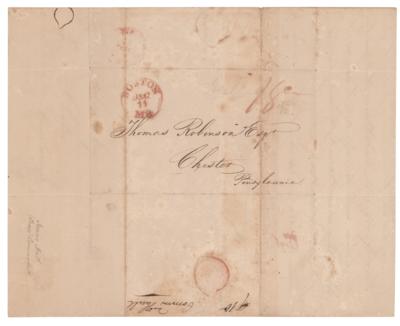 Lot #343 Isaac Hull Letter Signed - Image 3