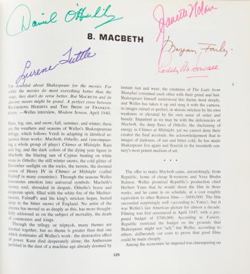 Lot #821 Orson Welles and Associates Signed Book - Image 3