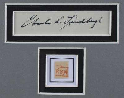 Lot #379 Charles Lindbergh Signature - Image 2