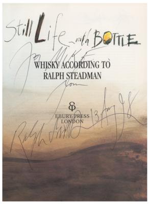 Lot #452 Ralph Steadman Signed Book with Sketch - Image 3