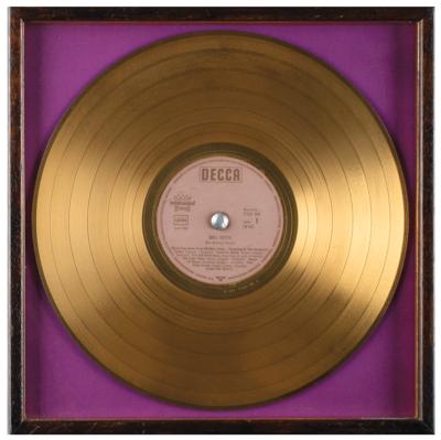 Lot #566 Rolling Stones Gold Record: 'Big Hits