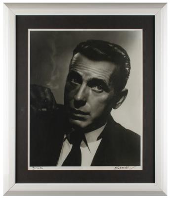 Lot #696 George Hurrell: Humphrey Bogart - Image 1