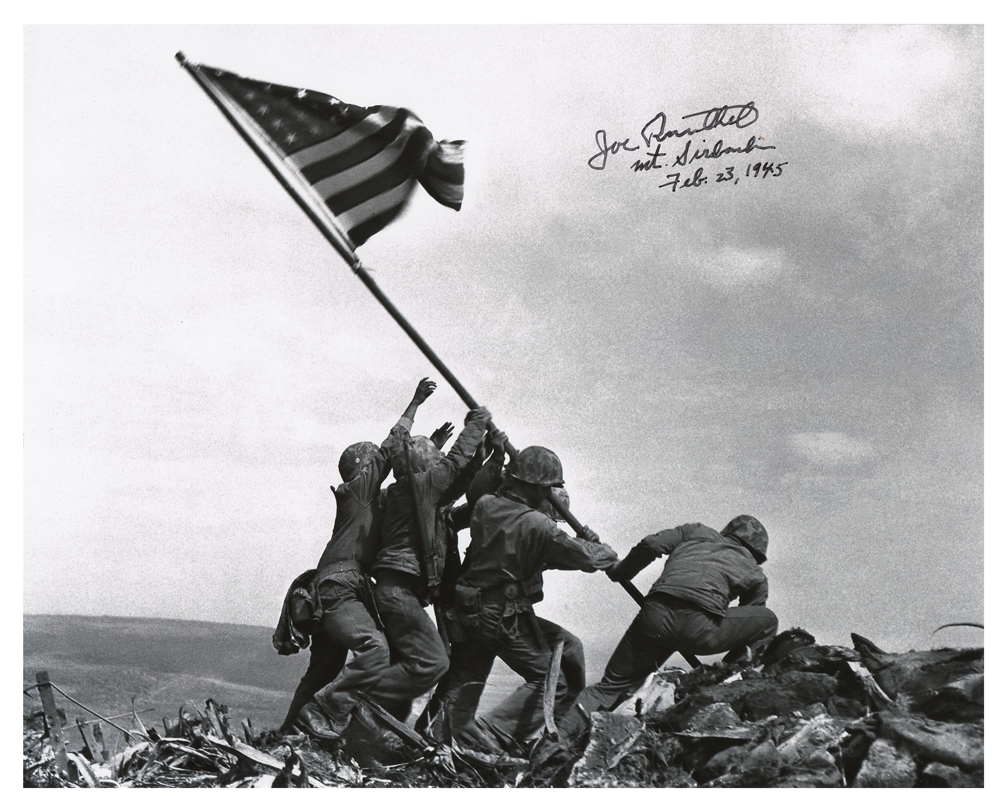 Lot #344 Iwo Jima: Joe Rosenthal