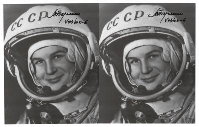 Lot #398 Valentina Tereshkova (2) Signed