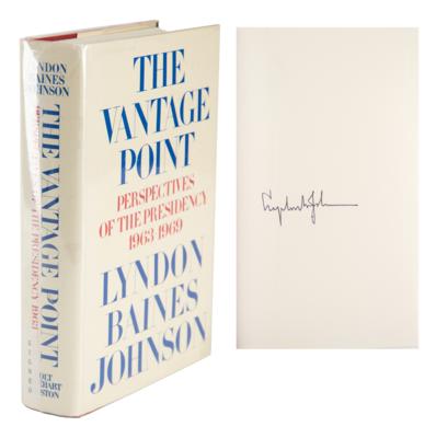 Lot #98 Lyndon B. Johnson Signed Book