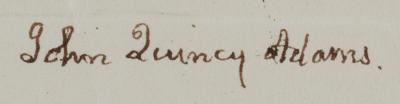 Lot #12 John Quincy Adams Autograph Letter Signed - Image 3
