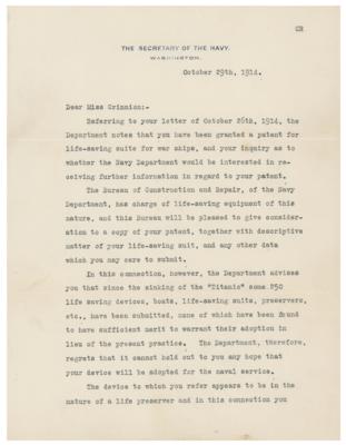 Lot #40 Franklin D. Roosevelt Typed Letter Signed - Image 2