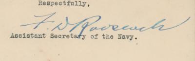 Lot #40 Franklin D. Roosevelt Typed Letter Signed - Image 4