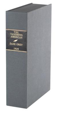 Lot #8031 Zane Grey Handwritten Manuscript for 'The Vanishing American' - Image 3