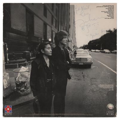 Lot #8047 Beatles: Lennon and Ono Signed 'Double Fantasy' Album