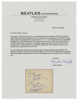 Lot #8046 Beatles Signatures - Image 2