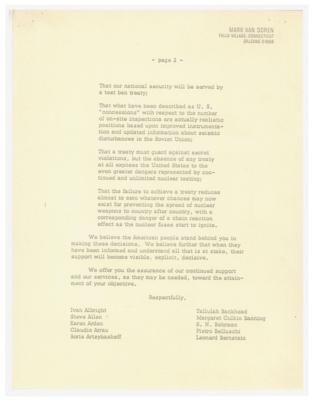 Lot #8011 John F. Kennedy Typed Letter Signed as President - Image 4