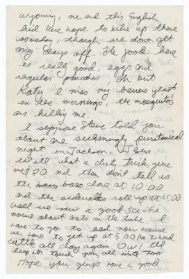 Lot #8014 John F. Kennedy, Jr. Autograph Letter Signed - Image 2