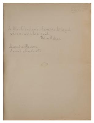 Lot #8016 Helen Keller Signed Book - Image 2