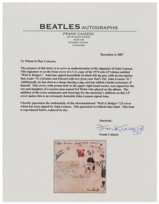 Lot #8048 Beatles: John Lennon Signed Album with Doodles - Image 2