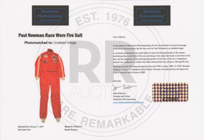 Lot #8035 Paul Newman's Personally-Owned and -Worn Racing Suit - Image 7