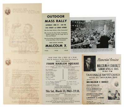 Lot #8044 Malcolm X Archive of Letters, Handbills, and Photographs - Image 6