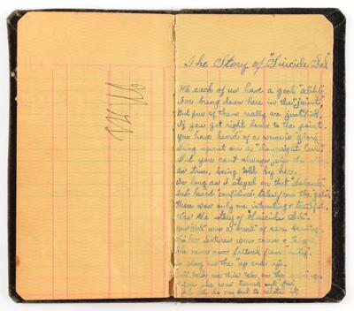 Lot #8043 Bonnie Parker's Handwritten Poem Book - Image 4