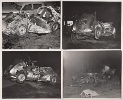 Lot #8042 James Dean Crash Site Collection of (30) Photographs