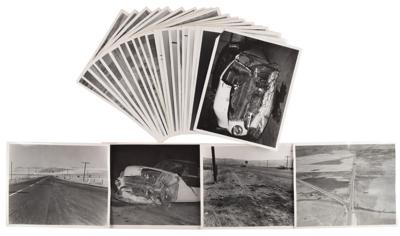 Lot #8042 James Dean Crash Site Collection of (30) Photographs - Image 2
