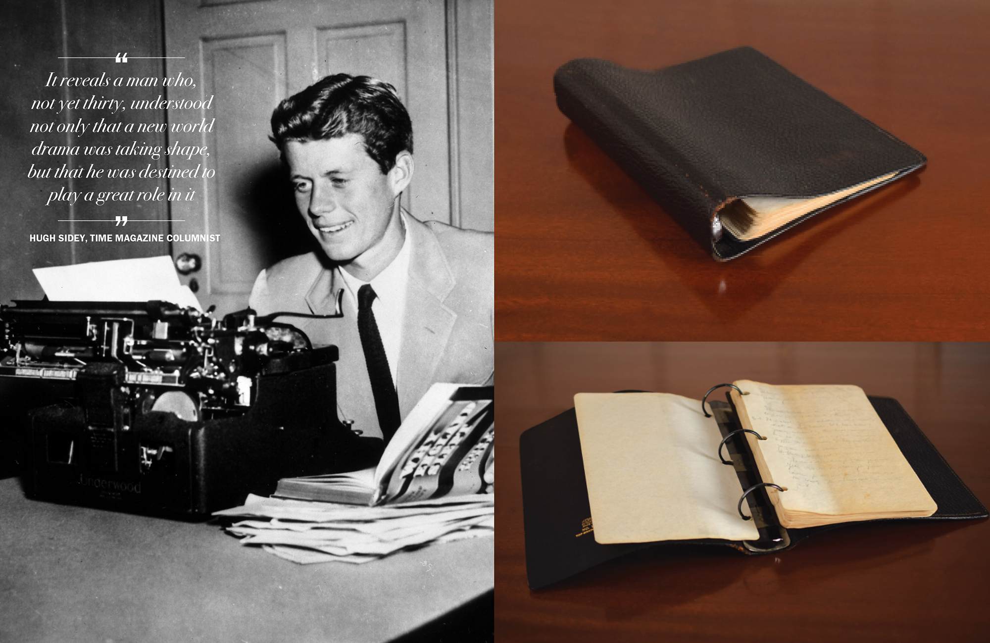 Lot #8010 John F. Kennedy Diary from the Summer of 1945