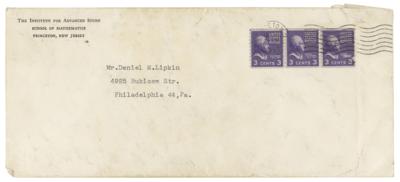 Lot #8018 Albert Einstein Annotated Letter and Typed Letter Signed - Image 2
