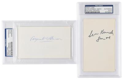 Lot #287 Kennedy Family (3) Signed Items