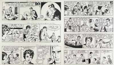 Lot #527 Jack Elrod Signed Comic Strips - Image 1