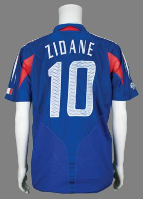 Lot #921 Soccer: Zinedine Zidane Match-Worn Jersey - Image 2