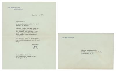 Lot #105 Dwight D. Eisenhower Typed Letter Signed as President - Image 1