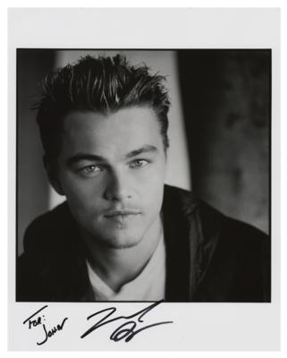 Lot #823 Leonardo DiCaprio Signed Photograph