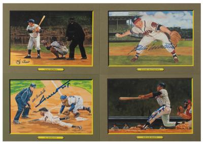 Lot #890 Baseball Hall of Fame Perez-Steele 'Great Moments' Card Sets with (64) Signed - Image 2