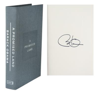 Lot #128 Barack Obama Signed Book - Image 1