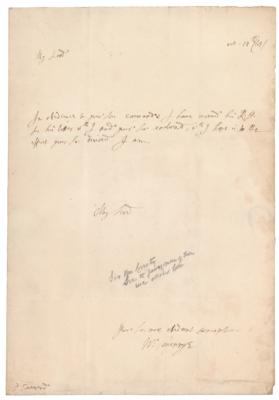 Lot #197 King James II Letter Signed - Image 3