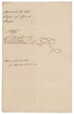 Lot #301 King William IV Document Signed - Image 2
