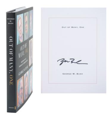 Lot #91 George W. Bush Signed Book - Image 1