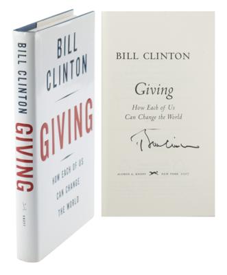 Lot #97 Bill Clinton Signed Book - Image 1