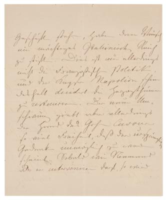 Lot #298 King Leopold I of Belgium Autograph Letter Signed - Image 2