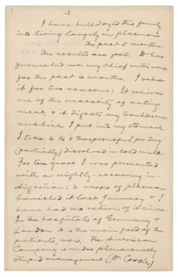 Lot #536 Samuel L. Clemens Autograph Letter Signed - Image 3