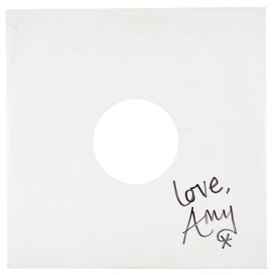 Lot #637 Amy Winehouse Twice-Signed Promotional Record - Image 5