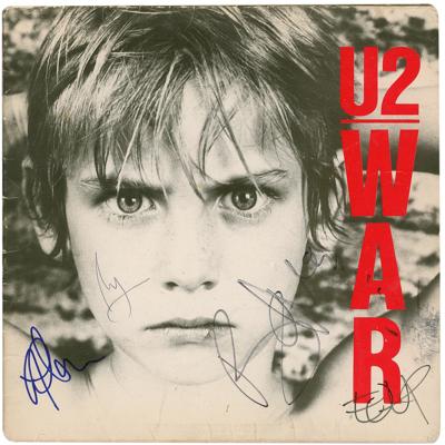 Lot #634 U2 Signed Album