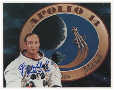 Lot #479 Edgar Mitchell Signed Photograph - Image 1