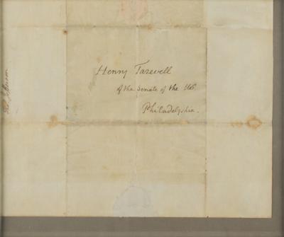 Lot #6 Thomas Jefferson Hand-Addressed Cover - Image 2