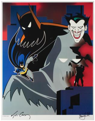 Lot #815 Batman and Joker: Hamill and Conroy Signed Print - Image 2