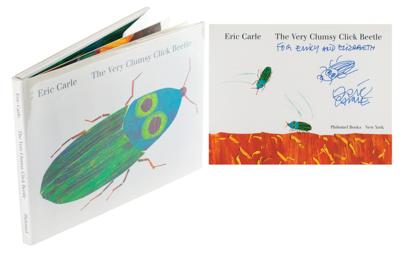 Lot #566 Eric Carle Signed Book with Sketch